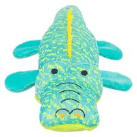 Trixie krokodil stof aqua / groen