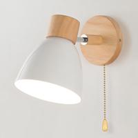 Jandiel - Hout Scandinavisch Moderne Hangende Schakelaar Wandlamp