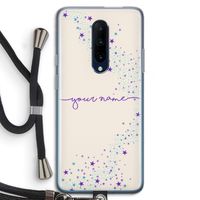Sterren: OnePlus 7 Pro Transparant Hoesje met koord