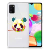 Samsung Galaxy A41 Telefoonhoesje met Naam Panda Color - thumbnail