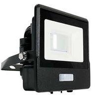 V-Tac LED Bouwlamp | 10W | 3000K | IP65 | met Sensor | Body Zwart - 9335200