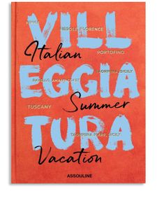 Assouline livre Villeggiatura: Italian Summer Vacation - Rouge