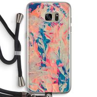 Alone: Samsung Galaxy S7 Edge Transparant Hoesje met koord