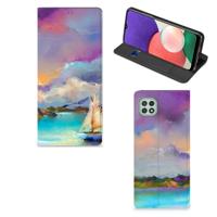 Bookcase Samsung Galaxy A22 5G Boat