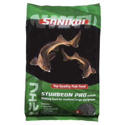 Sanikoi Sturgeon Pro Green 6mm 7kg - Voedzame Steurvoer voor Groei & Vitaliteit