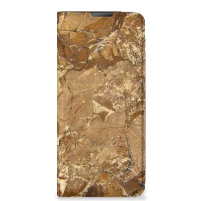 Motorola Moto E20 | Standcase | Marmer Creme