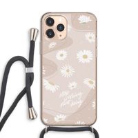 Daydreaming becomes reality: iPhone 11 Pro Transparant Hoesje met koord
