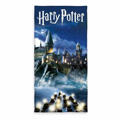 Harry Potter Handdoek Hogwarts Bij Nacht 140 x 70 cm