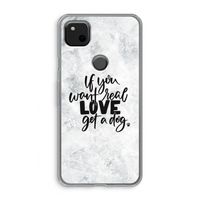 Partner in crime: Google Pixel 4a Transparant Hoesje