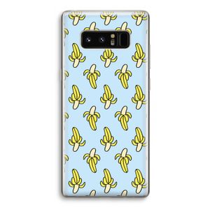 Bananas: Samsung Galaxy Note 8 Transparant Hoesje