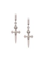 Nialaya Jewelry petites boucles d'oreilles Skyfall - Argent - thumbnail