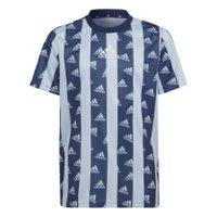 adidas T-shirt Brand Love - Navy/Blauw Kids - thumbnail