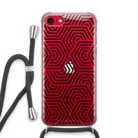 Magic pattern: iPhone SE 2020 Transparant Hoesje met koord