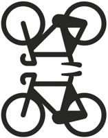 REFLECTIVE BERLIN reflex-stickers "decals" refl.strip refl.berlin decals bike black