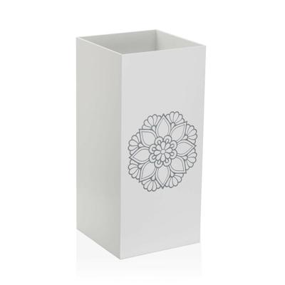 Paraplubak Versa Mandala Wit Hout MDF (22 x 48 x 22 cm)