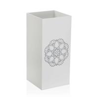 Paraplubak Versa Mandala Wit Hout MDF (22 x 48 x 22 cm)