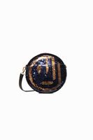 Ronde tas met Desigual-"mensen" - BLACK - U