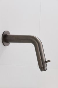 Saniclear Iron inbouw toiletkraan verouderd ijzer - gunmetal