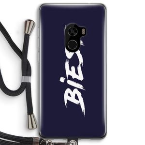 Biest: Xiaomi Mi Mix 2 Transparant Hoesje met koord