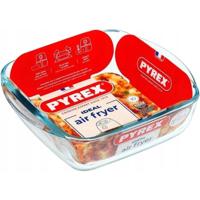 Pyrex airfryer vierkante schaal 1l