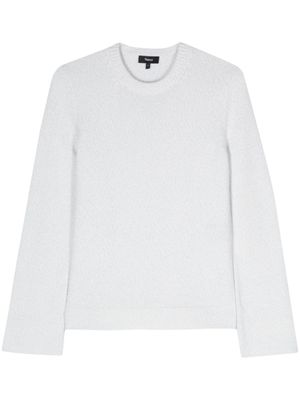 Theory pull à manches longues - Bleu