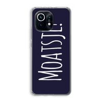 Moatsje!: Xiaomi Mi 11 Transparant Hoesje