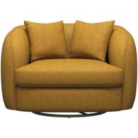 Loveseat Enzio - stof Elephant - okergeel - Leen Bakker Loveseat Enzio - stof Elephant - okergeel - Leen Bakker