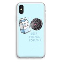Best Friend Forever: iPhone XS Transparant Hoesje