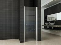Wiesbaden nisdeur met profiel 70x202 cm 8mm NANO glas