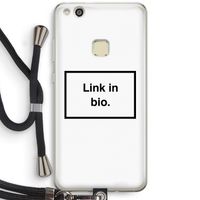Link in bio: Huawei Ascend P10 Lite Transparant Hoesje met koord
