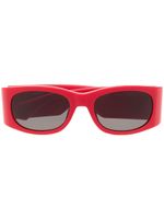 Ambush Eyewear lunettes de soleil teintées à logo imprimé - Rouge