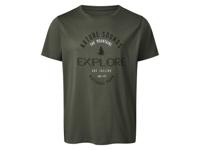 esmara Men Heren T-shirt - plus size (Olijfgroen, XXL)