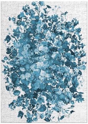 Jackie And The Fish - Vloerkleed Dutch Uncle Delft Blue (outlet) - 170x240 cm