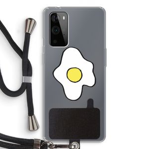 Spiegelei: OnePlus 9 Pro Transparant Hoesje met koord