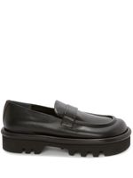 JW Anderson mocassins Bumper-Tube à semelle crantée - Noir