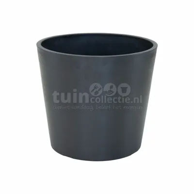 Bloempot Ecostone Zwart Ø50cm