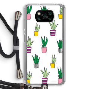 Sanseveria: Xiaomi Poco X3 Pro Transparant Hoesje met koord