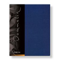 Dommelin Dommelin Topper Hoeslaken Uni Percal 200TC 524 Navy 90x200/9 - thumbnail