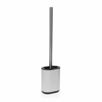 Toiletborstel Versa Wit Staal Polypropyleen 7,7 x 48,5 x 11,4 cm