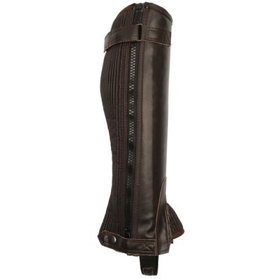 Mondoni Synthetic minichaps donkerbruin maat:xs