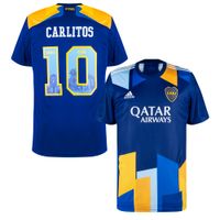 Boca Juniors 3e Shirt 2020-2021 + Carlitos 10 (Gallery Style)
