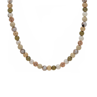 Karma Ketting Spiral Rosina XS Rosé Gold Crystal