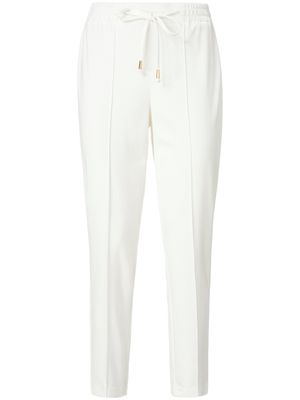 Enkellange jogg-pants pasvorm Barbara Van Peter Hahn wit