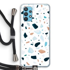 Terrazzo N°13: Samsung Galaxy A32 4G Transparant Hoesje met koord