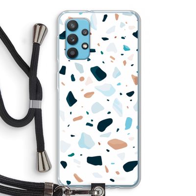 Terrazzo N°13: Samsung Galaxy A32 4G Transparant Hoesje met koord