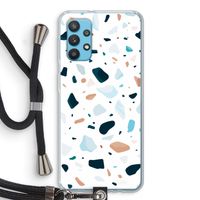 Terrazzo N°13: Samsung Galaxy A32 4G Transparant Hoesje met koord