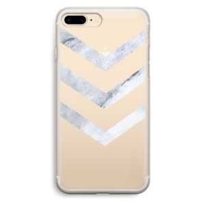 Marmeren pijlen: iPhone 7 Plus Transparant Hoesje