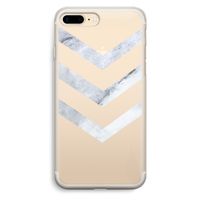 Marmeren pijlen: iPhone 7 Plus Transparant Hoesje