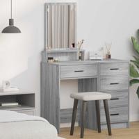Kaptafel met lade Grijs sonoma 50 x 41 x 140 cm Bewerkt hout