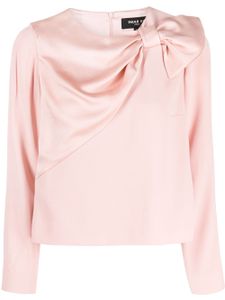 Paule Ka blouse à détail de nœud - Rose